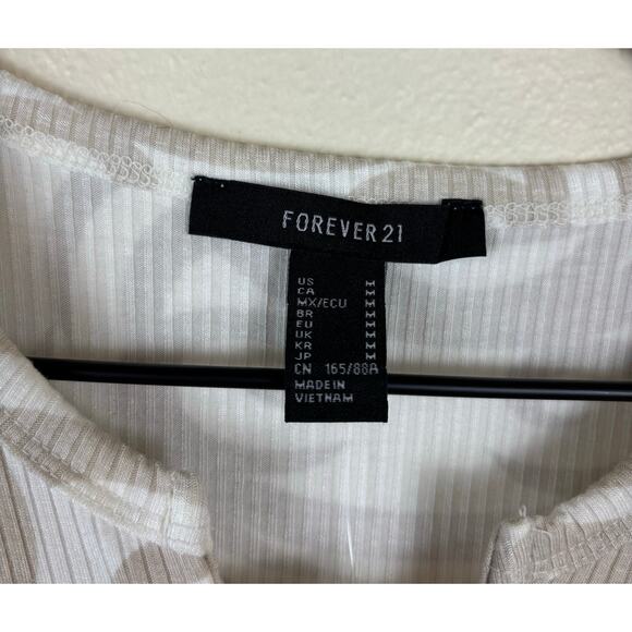 NWT Forever 21 Knit Top Tank Top Size Medium in Multi Walnut - Picture 3 of 5